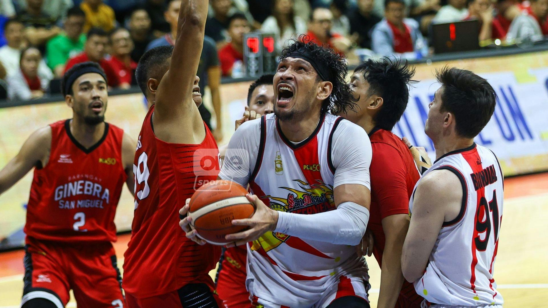June Mar Fajardo slowly regains might as San Miguel moves a win away from PBA Finals